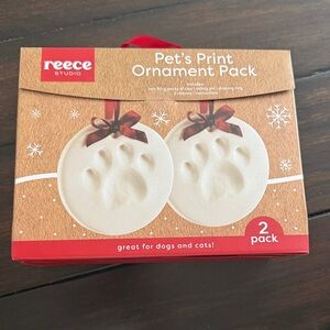 Pet's Print Ornament Pack - Cream